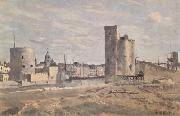 Jean Baptiste Camille  Corot, La Rochelle (mk11)